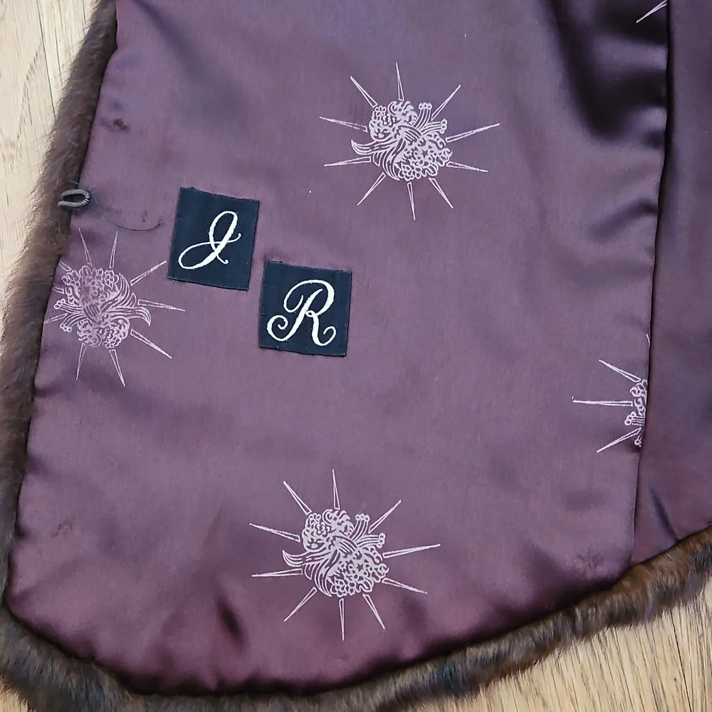 Vintage Fur Cape